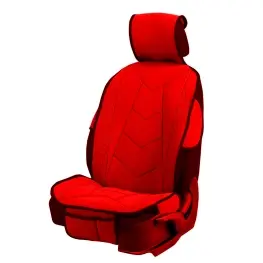 Comfort 2li Oto Koltuk Minderi Kırmızı