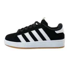 AlbiShoes Unisex Erkek - Kız - Çocuk Bebek Işıklı Cırtlı Okul Ayakkabısı Siyah