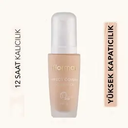 Flormar Yoğun Kapatıcı Su Bazlı Fondöten (soğuk Alt Ton) - Perfect Coverage Foundation - 108 106 CLASSIC IVORY