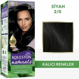 Wella Koleston Naturals Saç Boyası 2/0 Siyah
