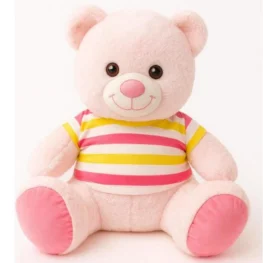 Elbiseli Ayıcık Peluş Pembe