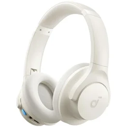 Kablosuz Kulak Üstü Bluetooth Kulaklık Krem