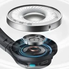Kablosuz Kulak Üstü Bluetooth Kulaklık Siyah