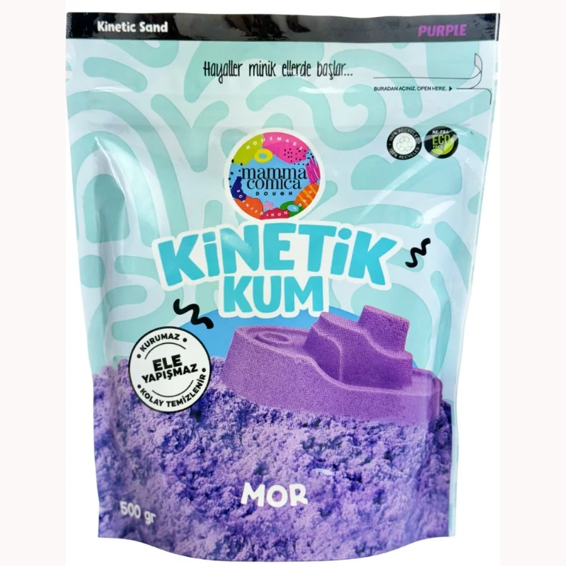 Kinetik Kum Renkli Oyun Kumu