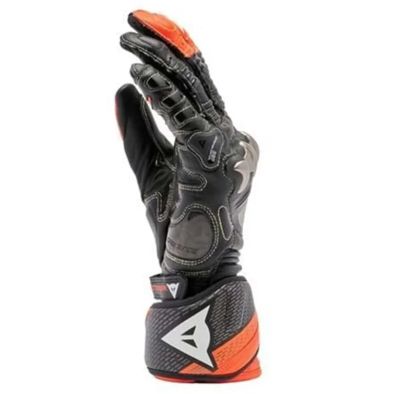 Full Metal 7 Black Red Fluo Deri Eldiven 2XL